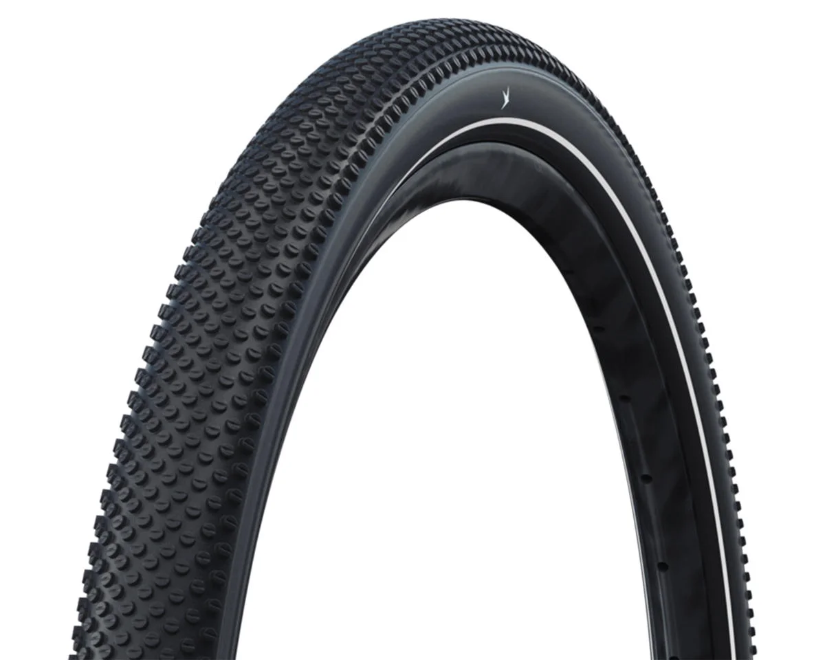 Schwalbe G-One Allround Tubeless Gravel Tire (Black/Reflex) (700c) (57mm) (Addix Green/RaceGuard) (Performance Line)